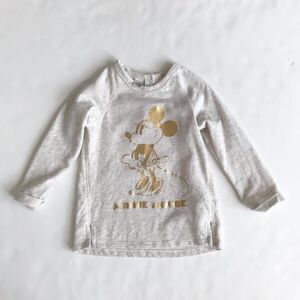 H&M Minnie Mouse light sweatshirt GUC 1.5-2Y